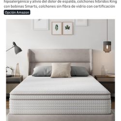 Novilla 12-inch King size mattress in a box