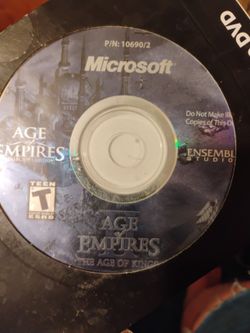 Age of empires the age of kings collectors edition for PC. 