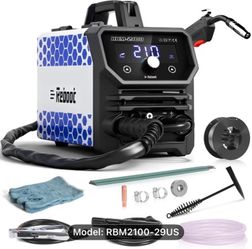Reboot 210A MIG Welder 120V 4 in 1 Welding Machine Gas/Gasless Flux Core/Lift TIG/Stick