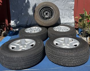 2022 Jeep Gladiator x 5 Wheels DOT 9BM1 245/75R17 112T D686MZ 17in Rims