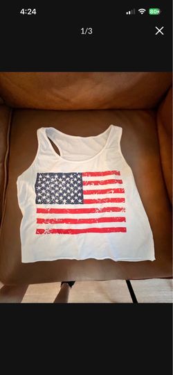 american flag tank top Women’s size S