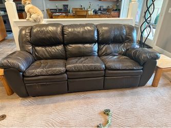 Leather sofa and Loveseat