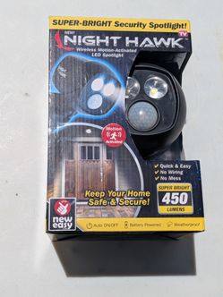 Night Hawk Wireless LED Spotlight
