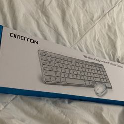 OMOTON Wireless keyboard + Mouse NEW