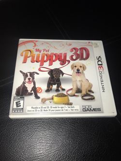 My Pet Puppy 3D Nintendo 3DS