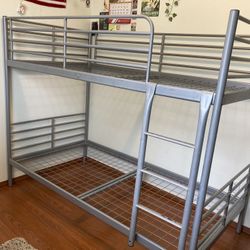 IKEA Metal Twin Bunk Bed (sensible offers welcome)
