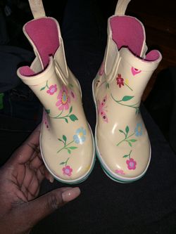 Toddler rain boots 6c