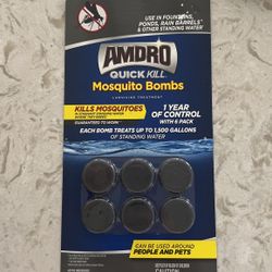 4 Packages Of 6 Count Mosquitoes Bombs 