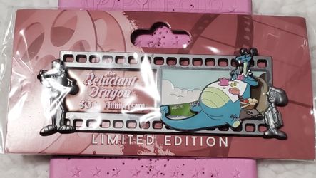 Disney WDI 2021 The Reluctant Dragon Filmstrip Limited Edition 250 Pin