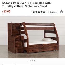Kids Bunk Bed With Drawers
