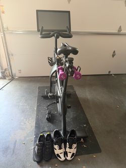 SoulCycle Indoor Cycling Bike + Shoes & Weights Bundle