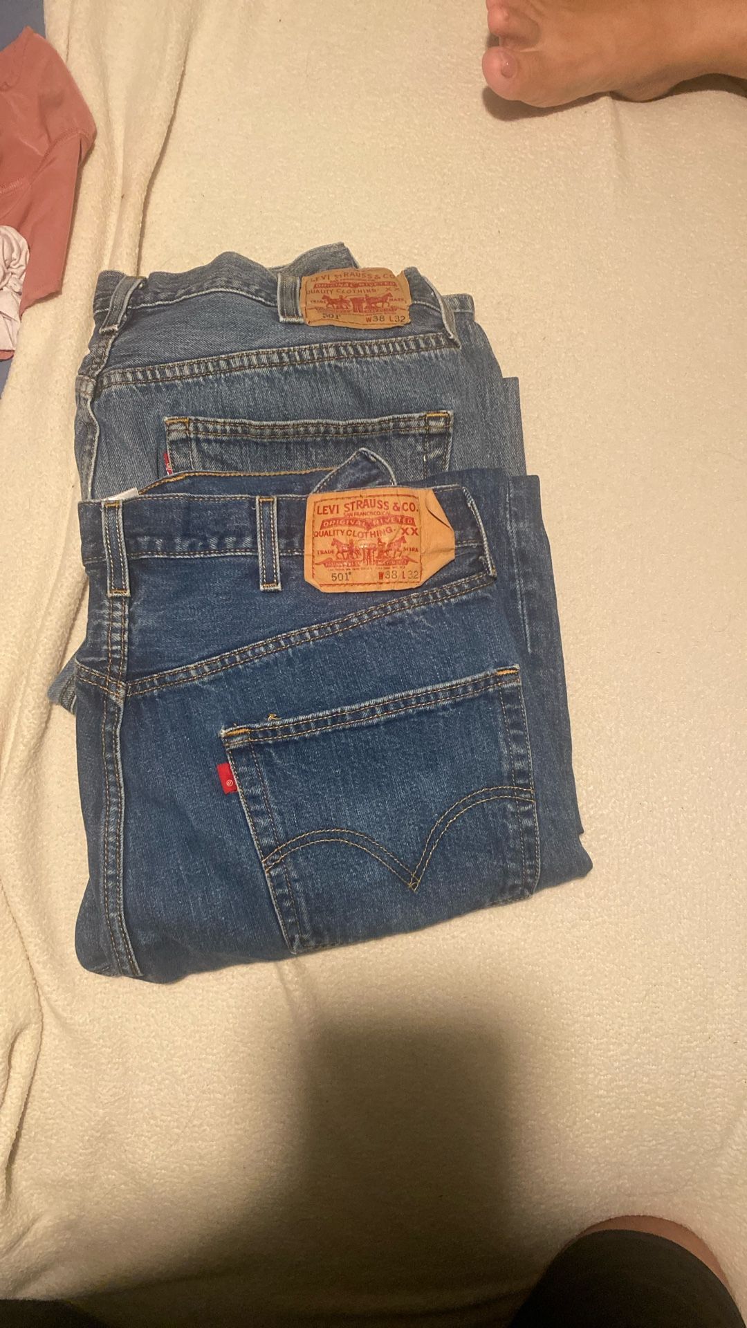 501 Levi’s Jeans 38x32