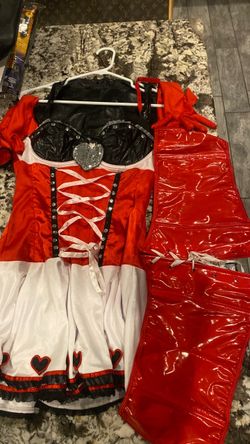 Queen of Hearts Halloween Costume Set