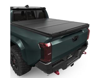 AUTOSAVER88 FRP Hard Tri-Fold Truck Bed Tonneau Cover Fit For Toyota Tacoma 2024 2025 2026 6ft Bed (Excl. Trail Edition)
