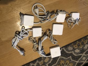 Apple Laptop a/c power adapters 