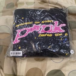 Black Sp5der Worldwide Hoodie