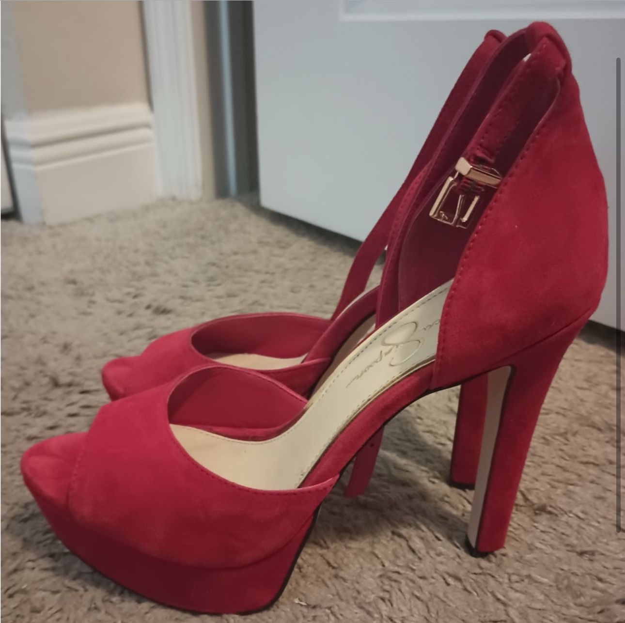Jessica Simpson Red Heels 