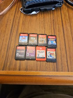 8 switch games from $30-$50