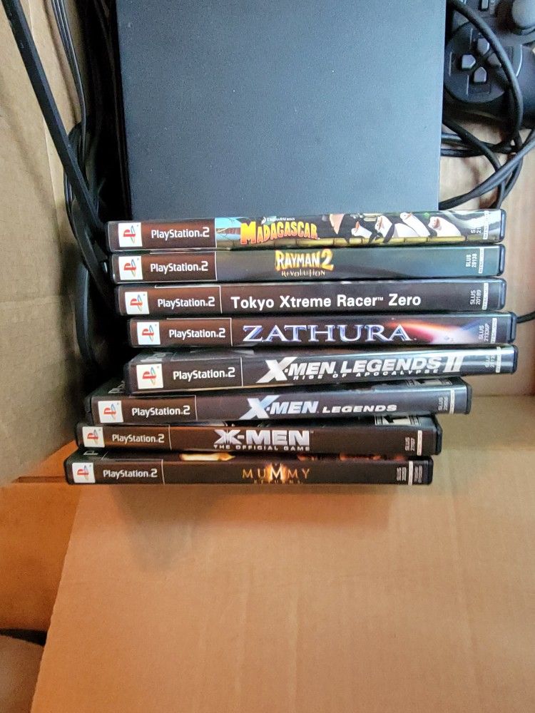 Ps2 With Games