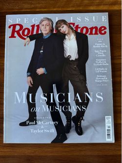 Rolling Stones Magazine Taylor Swift and Paul McCartney