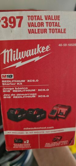 Milwaukee M18 Battery kit