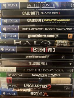 Ps4 Ans Xbox Games