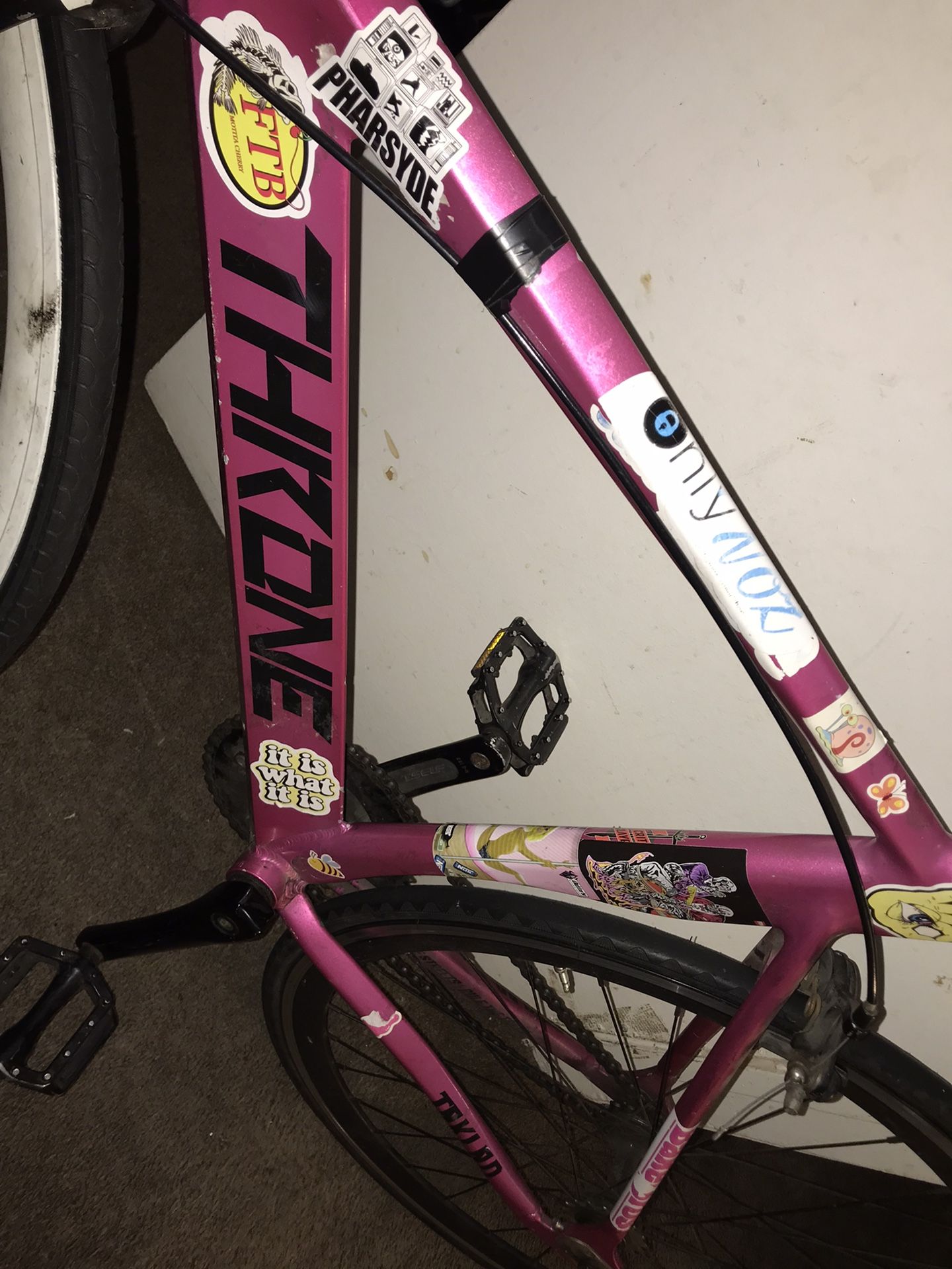 bike Pink Throne Bikes Cycling