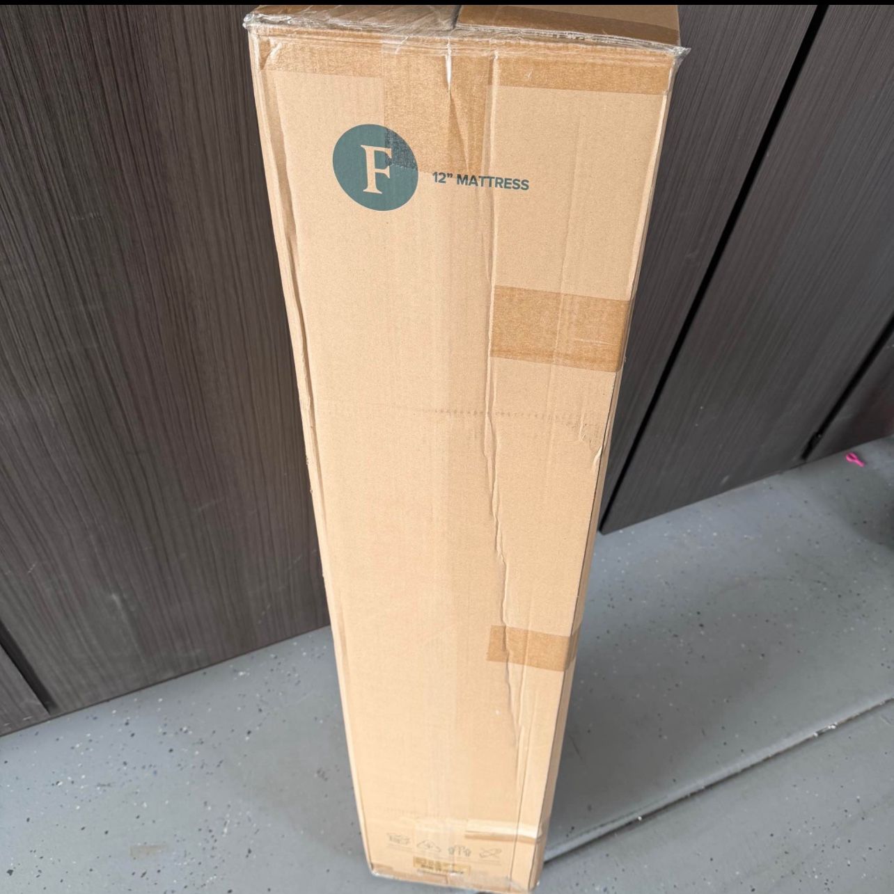 Zinus 12 Inch FULL SIZE Green Tea Memory Foam Mattress, Fiberglass Free, Medium Firm Feel NEW