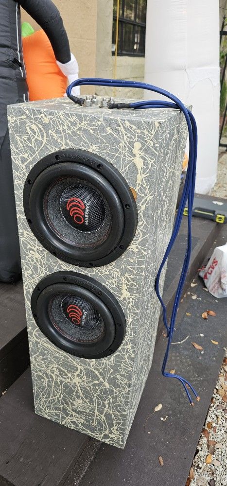 8 Inches Subwoofers with Custom BOX