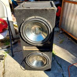 12" Infinity Subs in Box