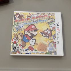 Paper Mario Sticker Star Nintendo 3ds Game