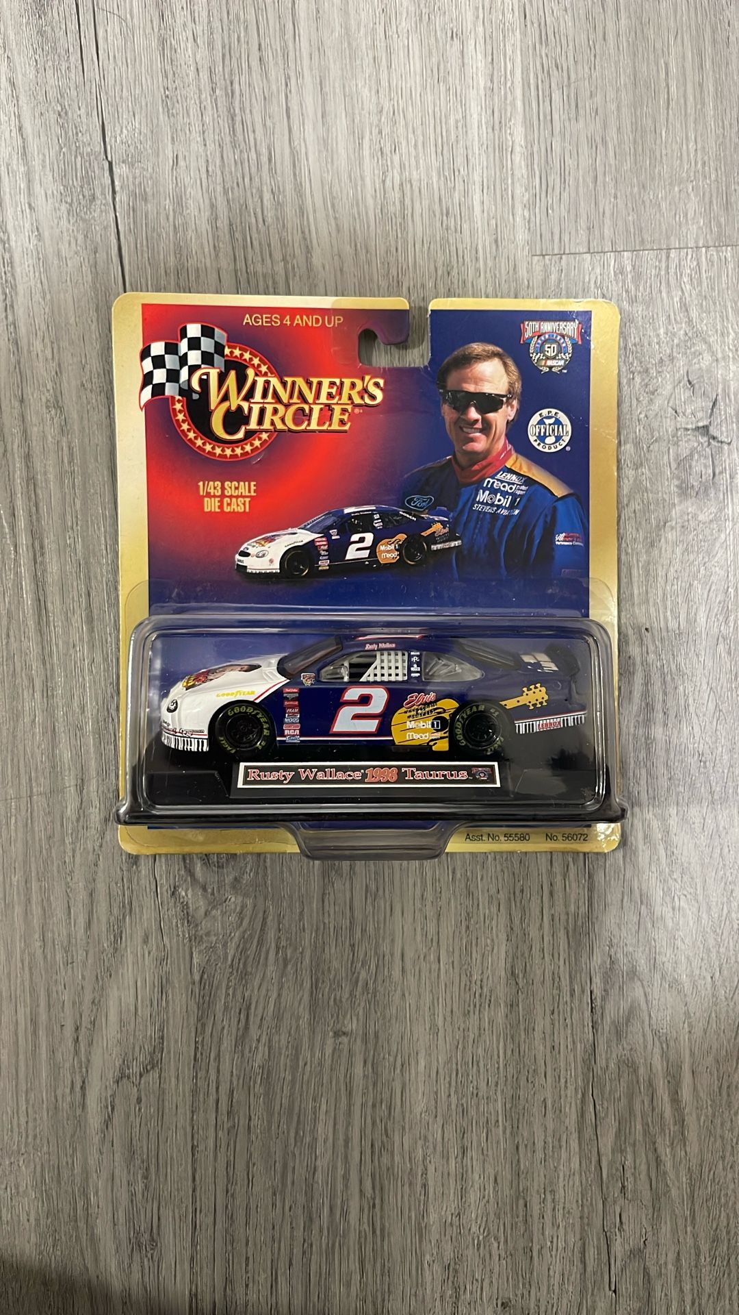 NEW Winners Circle 1:43 Rusty Wallace #2 1998 Taurus #N2