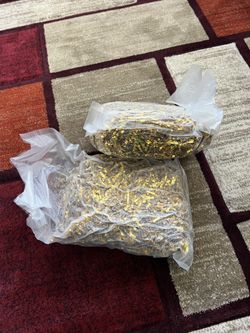Gold Filler Shredded Metallic