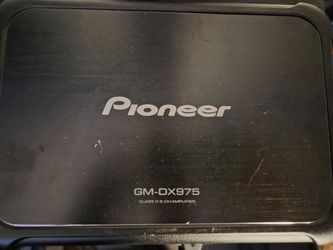 Pioneer 2000k w. 5 ch amp