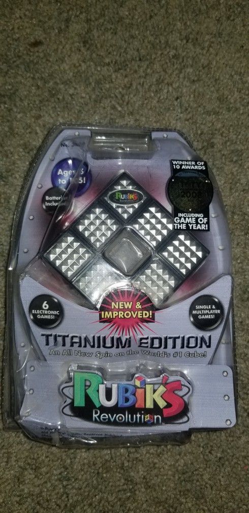 Rubiks Revolution Titanium Edition 3050 Make An Offer. Will Ship If Needed.