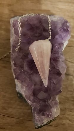 Rose Quartz Pendulum