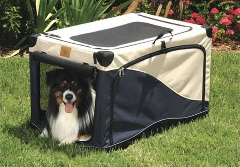 Dog Crate - Travel Dog Crate with Caring Case
