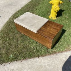CURB ALERT - Free Storage Ottoman 