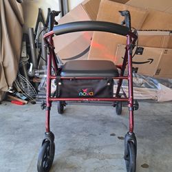 NOVA Medical Walker Red