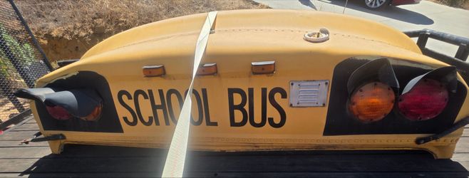 School bus school bus front for repurposing
