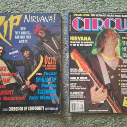 Vintage Nirvana Magazines