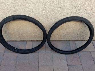 BIKE TIRES  WITH TUBES  24×1.75  USED  NEW CONDITION