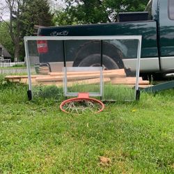 Stationary Basketball Hoop