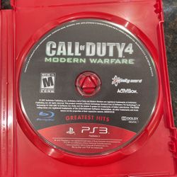 PS3 Call Of Duty 4 Modern Warfare