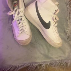Nike Blazers, Not Too Dirty But Could Use A Cleaning Big Kids 5.5