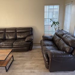 Love Seat & Couch 