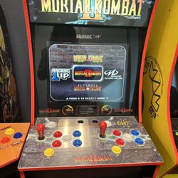 Arcade1Up Mortal Kombat II w/ riser – MK, MKII & UMK3 – works great