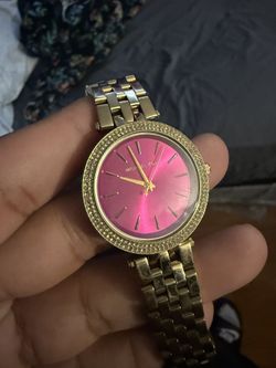 MK Pink DARCI Watch MK3444