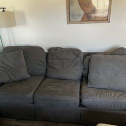 Grey 3 Seater Couch 