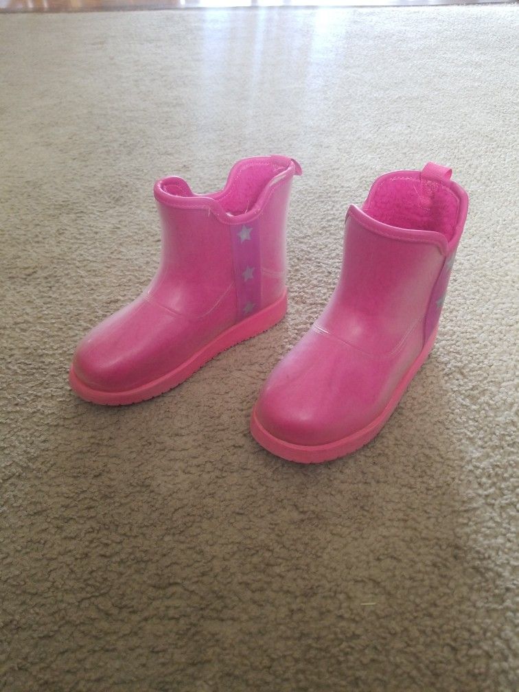 Size 3 Girls Rain Boots $5